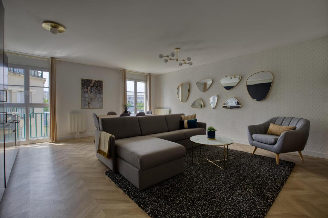 Splendide Appartement Avec Un Beau Panorama Pres De Disneyland Paris #21 谢西 外观 照片
